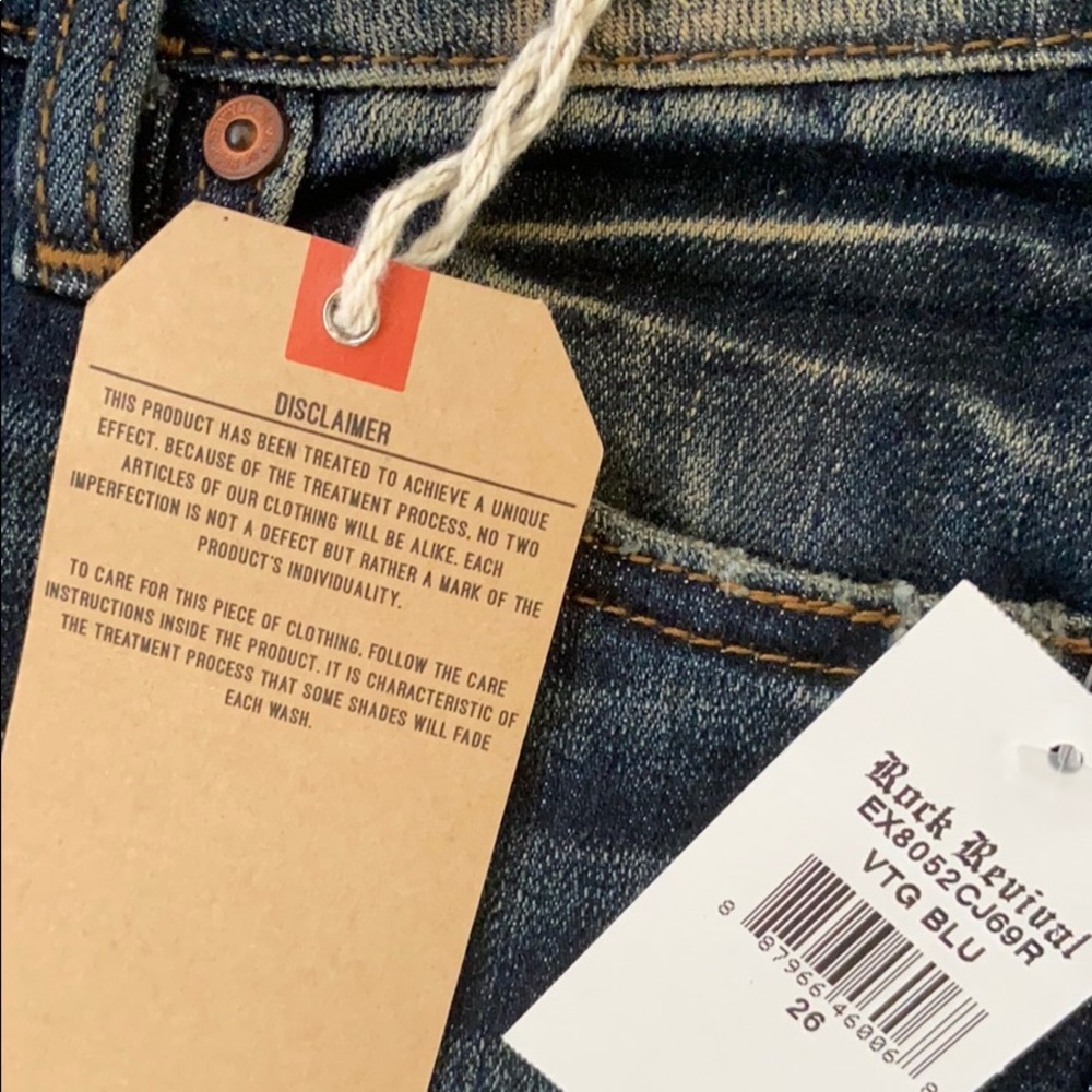 NWT Rock Revival Straight Leg Jeans - Picture 10 of 11